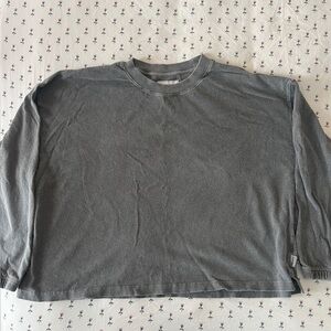 Le Bon Shoppe Naturelle Tee. Gray. Size M.